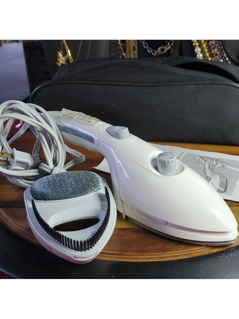Rowenta Handheld Garment Fabric Steamer with Attachments